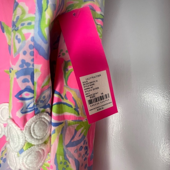 🍋 Lilly Pulitzer "Squeeze the Day" Crop Top & Skirt Set - Picture 4 of 4